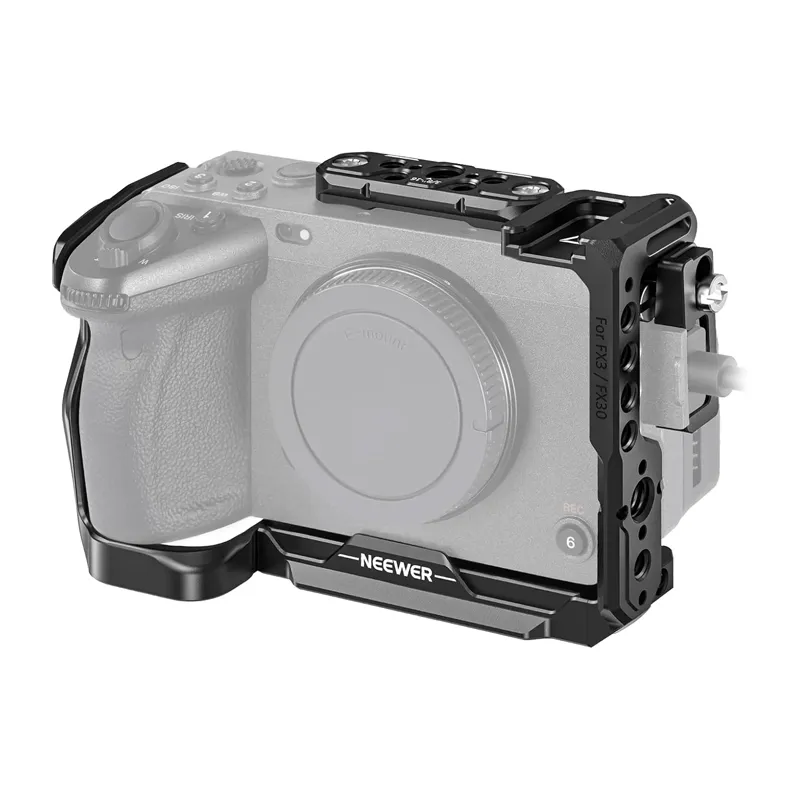 Camera cage with HDMI cable clamp for Sony FX3/FX30 NEEWER CA011